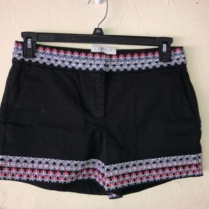 Loft Embroidered Shorts, 4